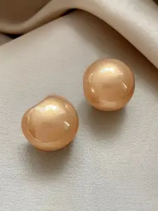 French Vintage Elegant Simulated Pearl Stud Earrings, High-Quality Minimalist Design, Perfect for Daily Wear, Weddings, Parties, Women