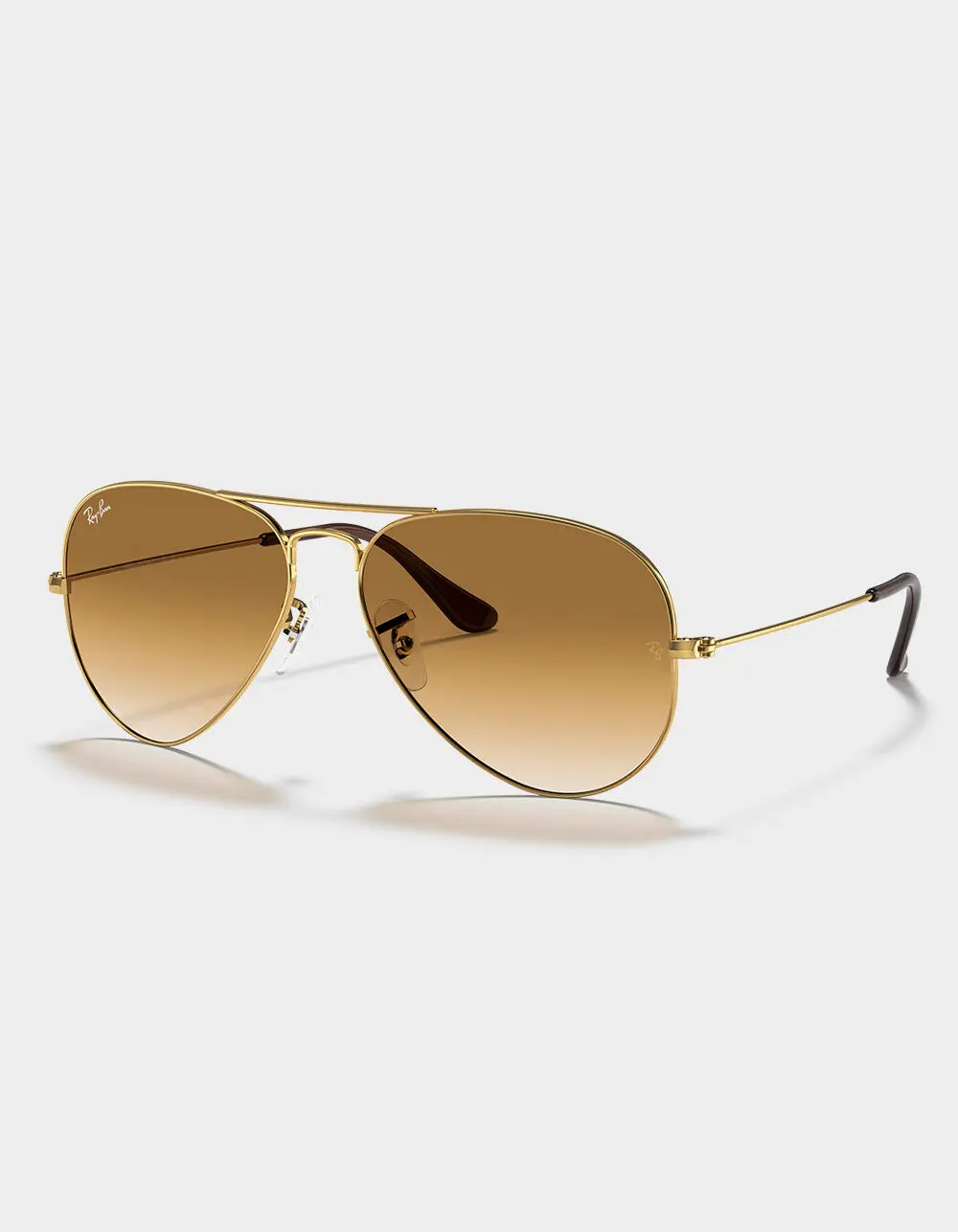 RAY-BAN Aviator Gradient Sunglasses, Gold RAY-BAN Aviator Gradient Sunglasses, Gold