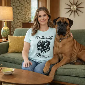 Bullmastiff Mom T-Shirt | Big Dog Lover Tee