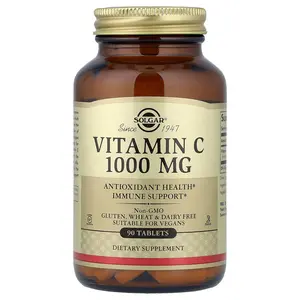 Solgar Vitamin C, 1,000 mg, 90 Tablets
