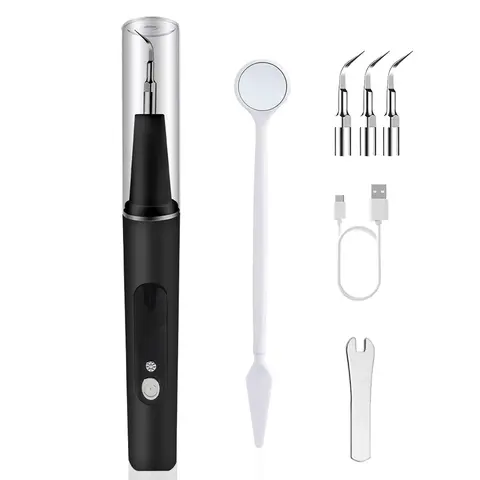 Portable Cordless Water Flosser - 1500mAh Rechargeable Battery Powered Teeth Cleaning Tool, Powerful Oral Irrigator with LED Light & 5 Modes for Plaque Removal, Travel Dental Appliance (Beauty & Personal Care)