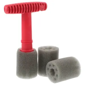 T-Handle Lug Nut Wheel Cleaning Brush