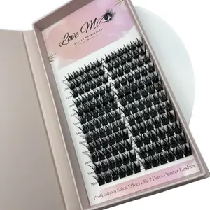 DIY lash extensions, DIY Eyelash Extension 144 clusters, Bella mega volume lash