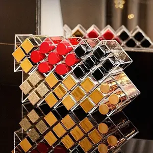 Fish-Shaped Vertical Multi-Layer Lipstick Holder - Cosmetic Storage Organizer & Display Stand for Lip Gloss & Lipsticks | Desktop Organizer for Women & Girls, Makeup Organizer Box, Gift for Valentine's Day, Christmas