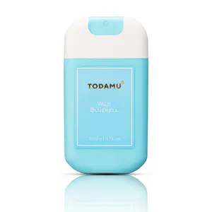 TODAMU Wild Bluebell Perfume 30ML Long Lasting Floral Hair & Body Mist Odor Removing Non Sticky Lightweight Travel Spray