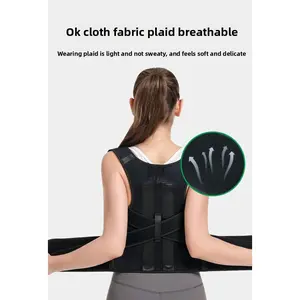 Humpback Correction Belt Children Adult Open Shoulder Straight Back Instrument Sitting Position Invisible Internal Penetration Fixed Scoliosis Back Protector