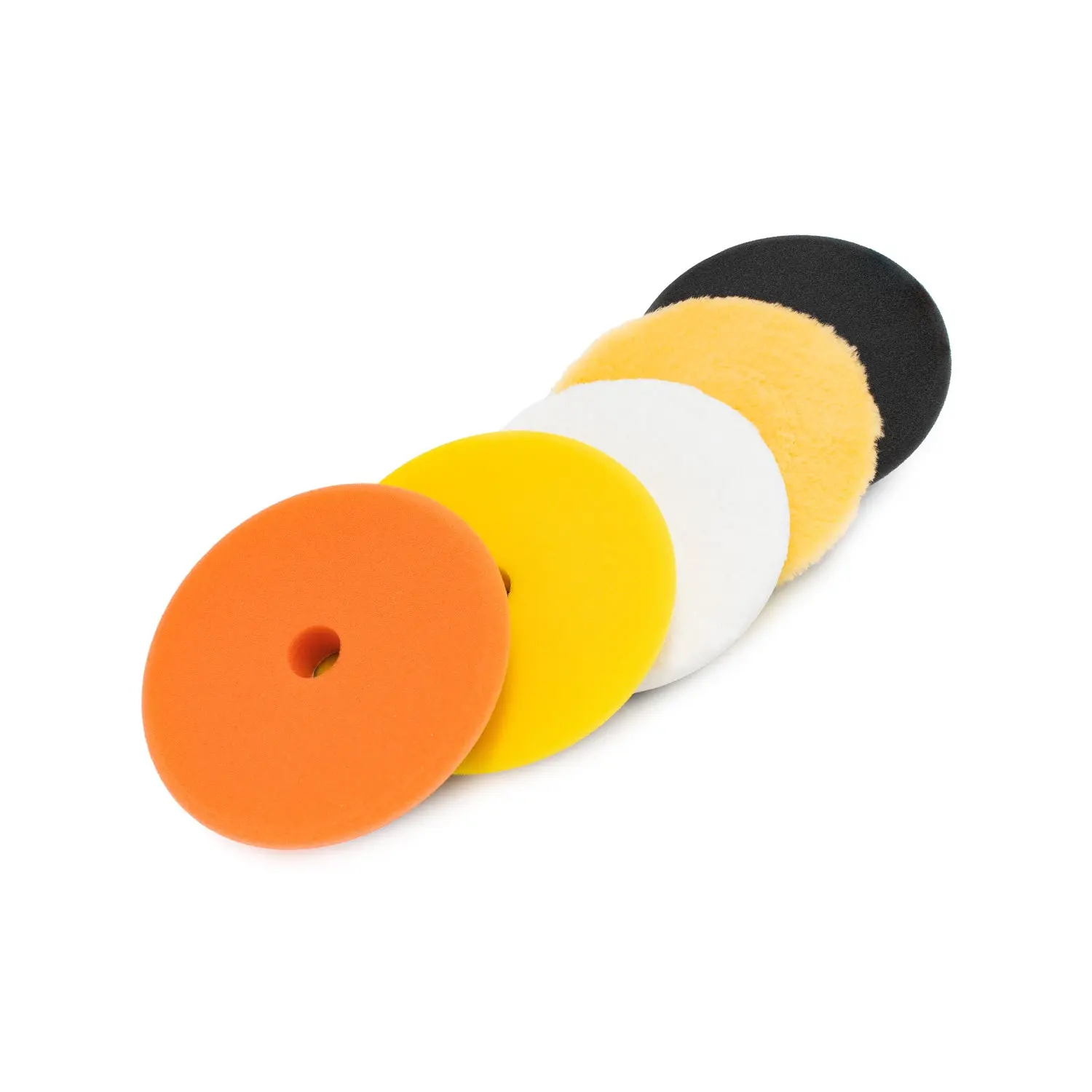 Buff and Shine Reflection Artist Pro 5 in Multi-Pad Set - Professional Foam Buffing Wheel for DA & Rotary Polishers, Multi-Step Cutting & Finishing Kit, Pad Polisher Polishing Machines & Accessories