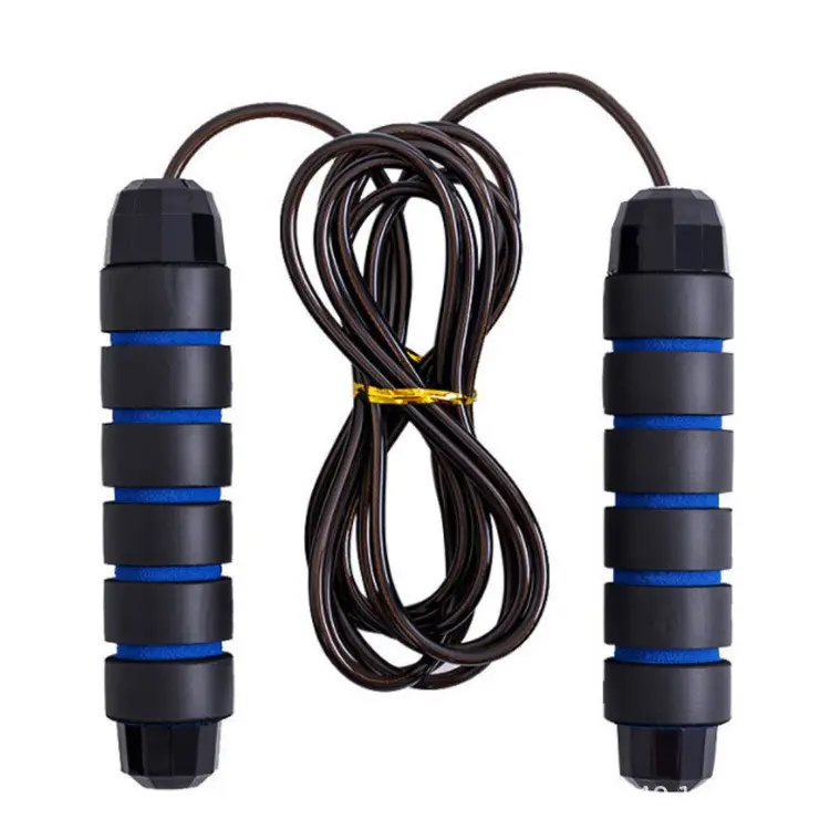 Wire rope skipping rope fitness exercise activity student competition bearing skipping rope sports goods