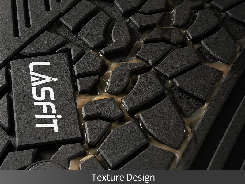 Lasfit fit for 2018-2026 Jeep Wrangler JL Floor Mats or Cargo Mat, Fit 4-Door Only(Don't fit 4xe)