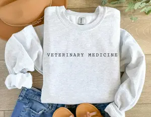 Veterinary Medicine T-Shirt / Sweatshirt / Hoodie, Veterinary Shirt, Vet Doctor, Vet Med, Vet Tech Student Grad Gift, Veterinary Nurse Crewneck, Vet Assistant