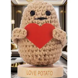 Handmade Crochet Doll with Love Notes - Romantic Gift for Boyfriend, Husband |   Thoughtful Present for Anniversary, Birthday |   Unique Keepsake from Wife, Couples