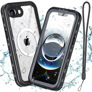 IP68 Waterproof Magnetic Case For iPhone 17 16e 16 15 14 Pro Max Pro 13Protector Full Body Protective Dustproof Phone Case