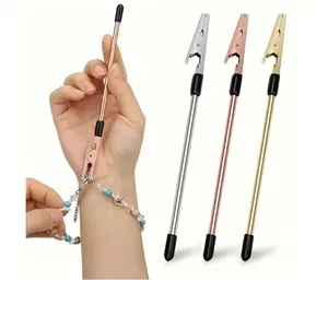 Easy Bracelet Fastening Tool Quick Jewelry Clasp Helper Bracelets & Necklaces Assist Tool Portable Jewelry Fastener Essential Travel Accessory & Jewelry Helper Gift