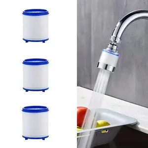 3 Pcs Sink Faucet Filter, 360 Degree Rotating Aerator with Filter Screen, Kitchen Sink Extender, Splash Proof Nozzle, Water Filtration System