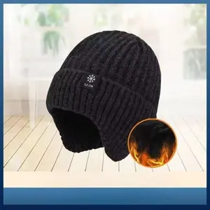 [Warm Ted Winter Hat] Cozy and Spacious Men's Winter Hat with Ear Protection for Mature Adults