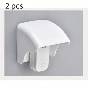 2pcs, Outdoor Waterproof Rain Cover For Socket Outlet, Rainproof Protection Shell, Socket Outlet Outdoor Protection