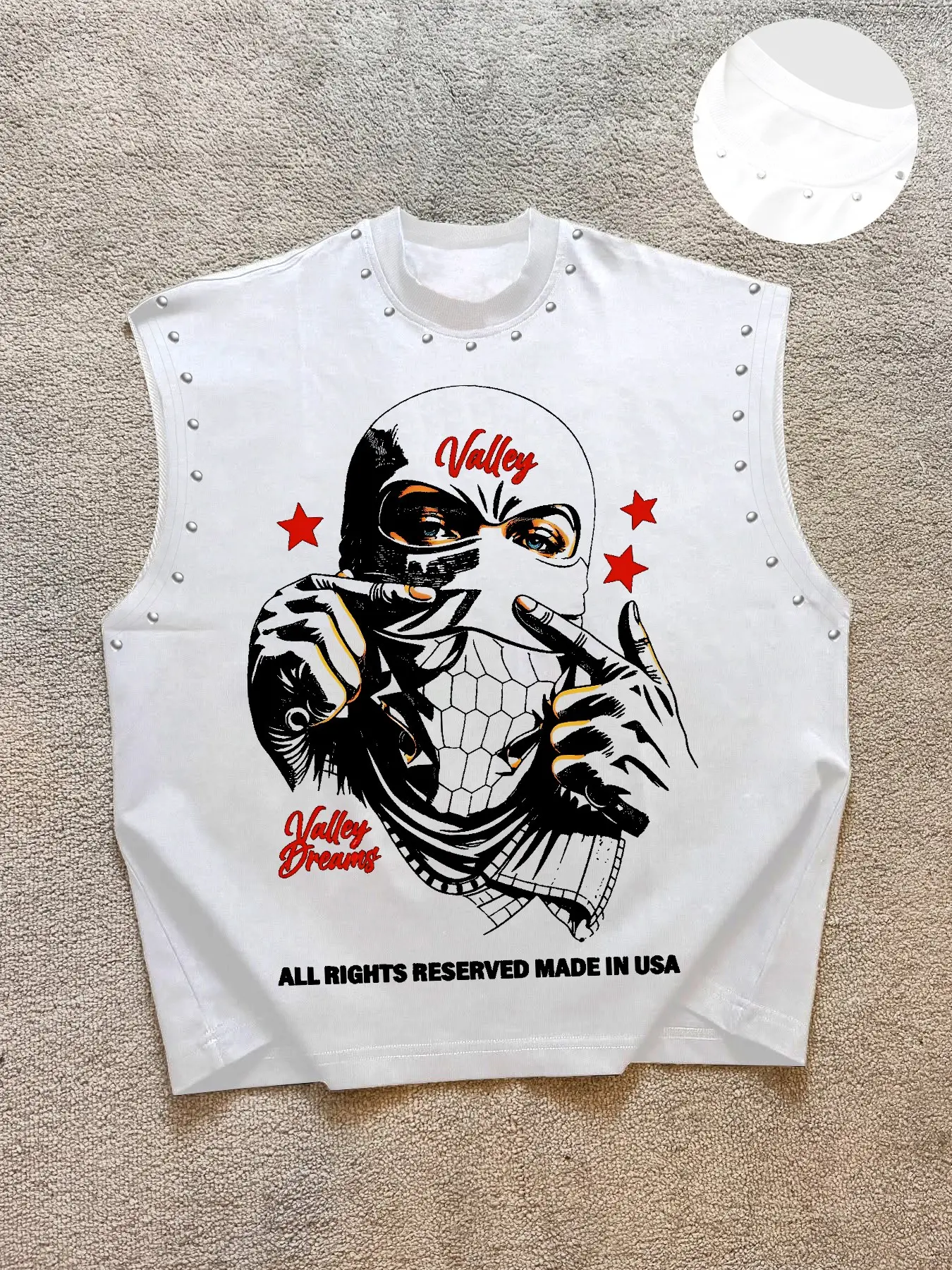 Men's Casual Graphic Vest, Face Print Retro Filter, Breathable Fabric, Loose-Fitting, Ideal for Commuting and Gym, Regular Fit, Workout Sleeveless