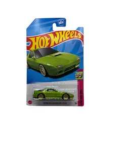 Hot Wheels 89 Mazda Savanna RX-7 FC3S Diecast green