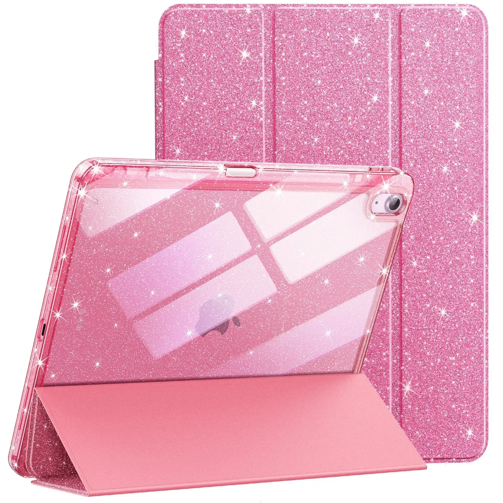 JETech Glitter Case for iPad Air 11 Inch M4,M3,M2 (2026,2025,2024), iPad Air 5,4