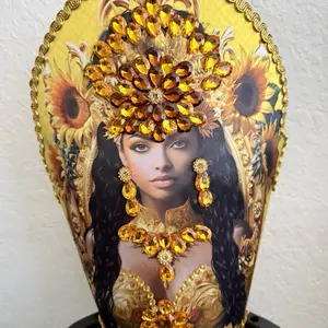 Coronas para Santos Crows Religión Yoruba Santería .