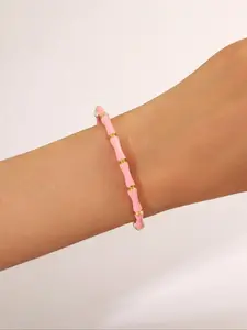 Boho Style Bamboo Joint Design Bracelet, Boho Style Bangles, Fashionable Jewelry for Women & Men, Trendy All-match & Exquisite Jewelry for Birthday Gift