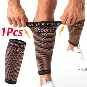 Men Women Running Leg Compression Socks, Compression Support, Copper Material Sports Footwear, Comfortable Lightweight Design, Ideal for Active Lifestyle