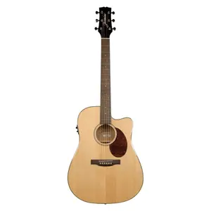 Jasmine JD-37CE Dreadnought Acoustic Electric Guitar (Natural) *USA Small Business*