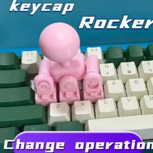 Mechanical Keyboard Keycaps Joystick Wasd Up Down Left Right Universal Street Fighter Mechanical Keyboard Joystick Creative Keycaps
