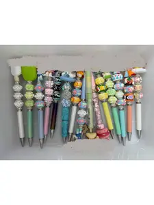 DIY Beaded Hand Painted Pens Creative High Value Handmade Pen Toppers with Unique Beadable Designs for Personalized Writing