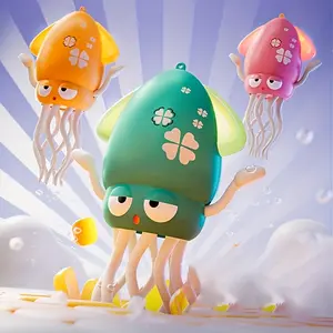 Electric automatic obstacle-avoiding octopus, LED light music dance, intelligent obstacle-avoiding magic dance, indoor entertainment toy, family and friends suitable gift