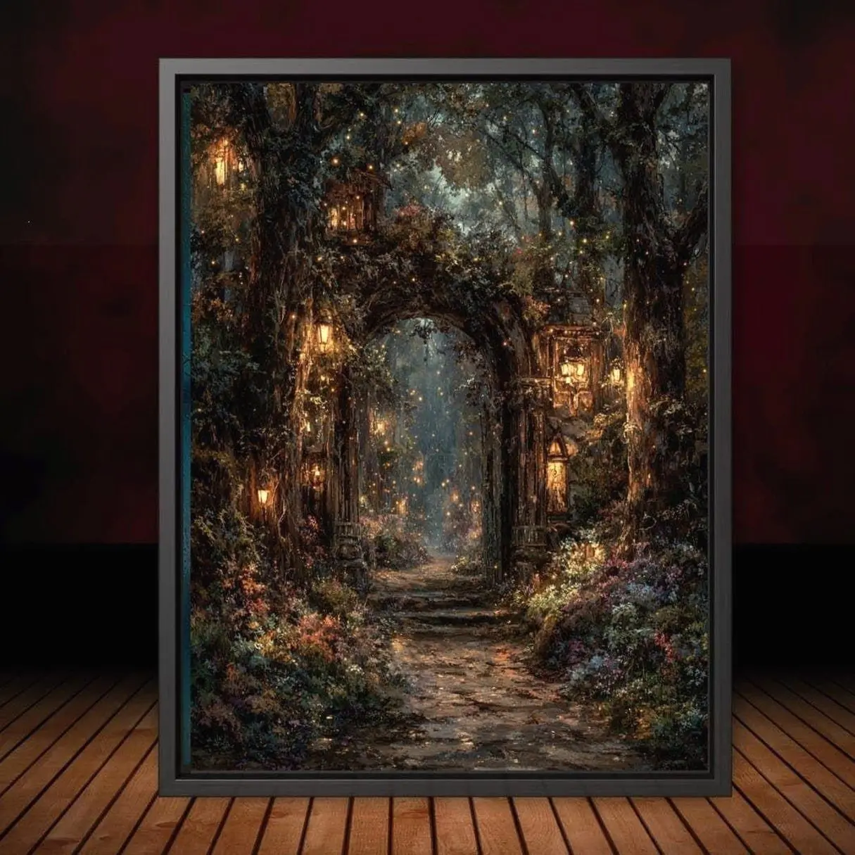 Enchanted Fairy Portal Forest Print.