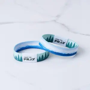 Tap To Pray® Wristband – Mountains & Forests