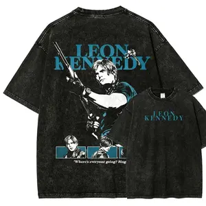 Resident Evil Unisex Fit Washed T-Shirt28