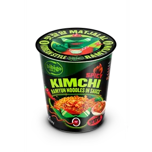 Spicy Kimchi Korean-Style Sauced Instant Ramyun Noodles