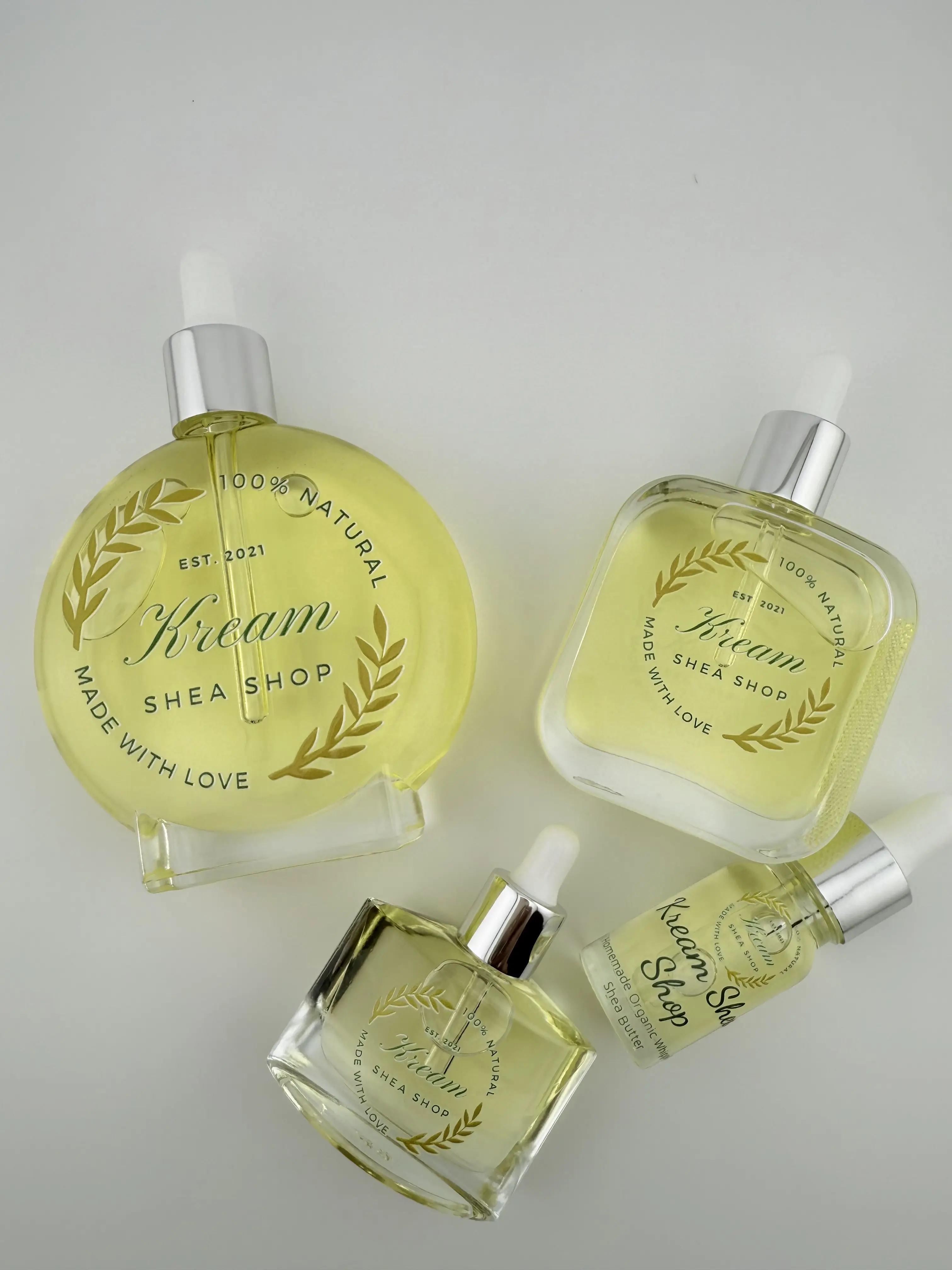 Kream Shea Shop Organic Perfume Dry Oil Kream Shea Shop Organic Perfume Dry Oil