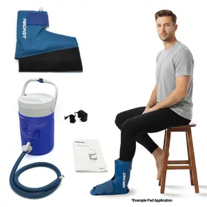 Aircast® Ankle Cryo Cuff & IC Cooler - Original Product for Improved Sleep Quality and Support