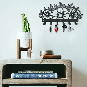 1PC Wall-Mounted Coat Rack, Coat Racks Set, Metal Wall Artwork, Coat Rack Fixed on Wall, Coat Racks with Hooks, Coat Hanging Device