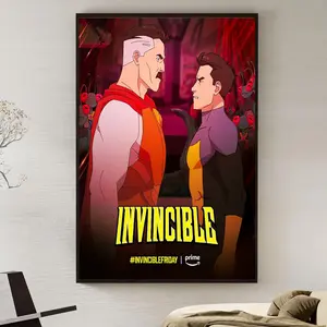Invincible Poster Mark Grayson Comic Universe Wall Art Print Decor for Bedroom Game Room Office Setup, Gift for Teens and Fans