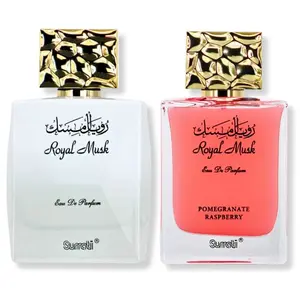 Surrati Royal Musk & Pomegranate Raspberry Eau de Parfum 100ml (3.4 oz) - Bundle