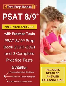 USED-PSAT 8/9 Prep 2020 and 2021 with Practice Tests: PSAT 8/9 Prep Book 2020-2021 and 2 Complete Practice Tests [3rd Edition] by Tpb Publishing (Paperback)