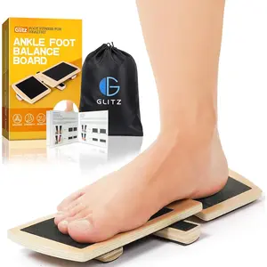 Ankle Balance Board Foot Strengthener Trainer for Sprained Ankle, Stability Exercises, Physical Therapy, Plantar Fasciitis Relief, Posture Correction Balance Training