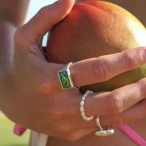 Morgan Ring - Abalone (Handmade)