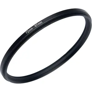 72mm to 67mm Step-Down Rings Filter Adapter for All Brands UV ND CPL Metal Step-Down Rings Adapter Filter
