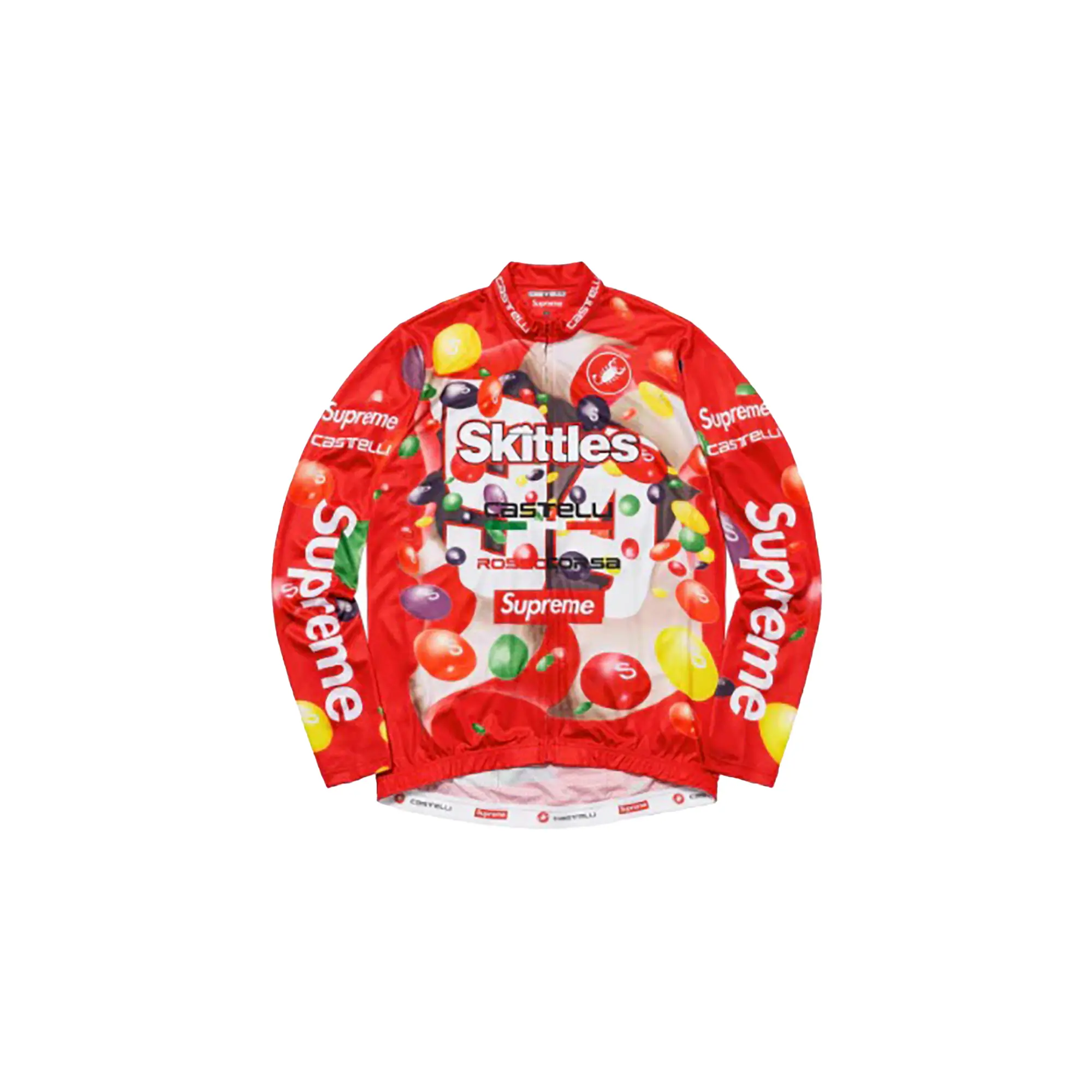 Skittles Castelli Long-Sleeve Cycling Jersey 
