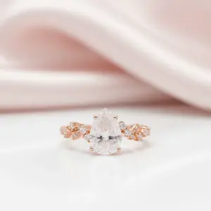 2.0ct Brilliant Cut Diamond Option Halo Engagement Ring