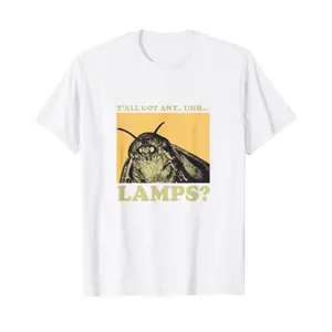 Get the Perfect Meme Lamp Insect TShirt Funny Gift Unisex Casual Graphic Tee