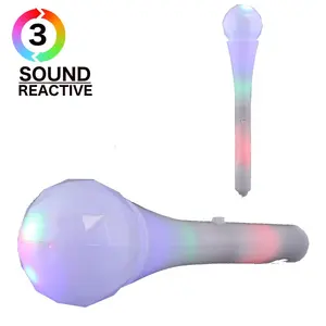 Blinkee  Sound Activated LED Color Changing Rock Star Prism Microphone