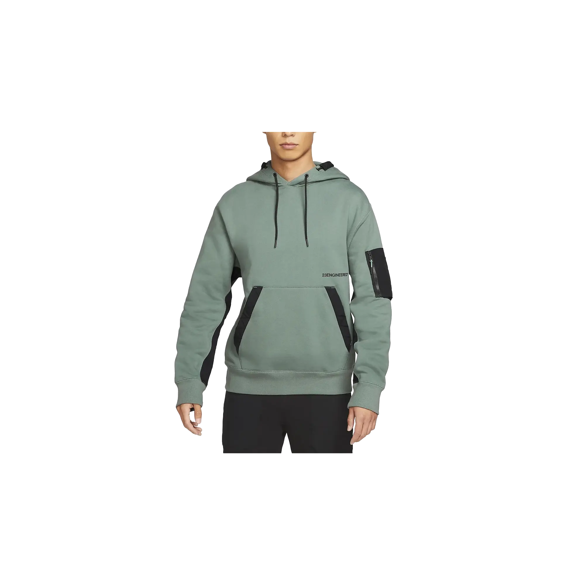 Jordan 23 Engineered Pullover Hoodie "Hasta / Black" DM7860 387