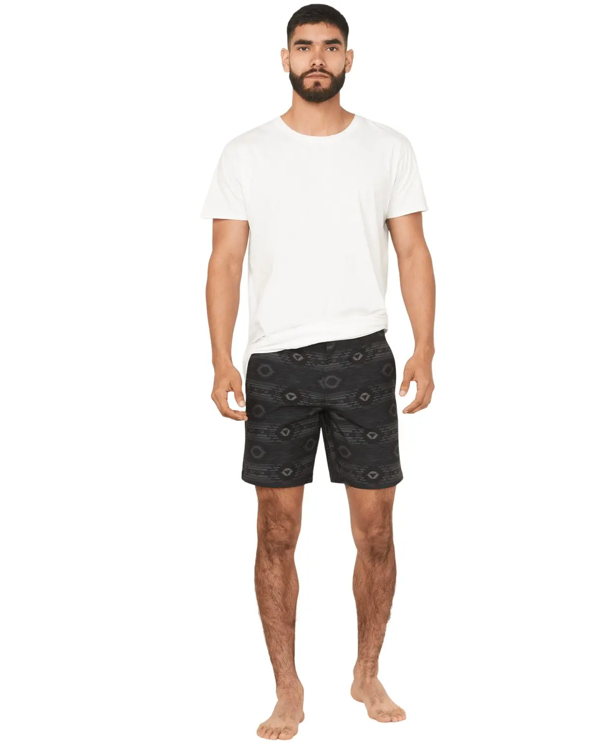Rock & Roll Denim Men's And Men'S Southwestern Print Stretch Chino Shorts - Bm68b06758