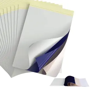 Tattoo Transfer Paper - 100PCS Thermal Stencil Paper for Tattooing A4 Size 4 Layers DIY Tattoo Tracing Paper Tattoo Transfer Kit Compatible with Tattoo Printer Machine Tattoo Supplies